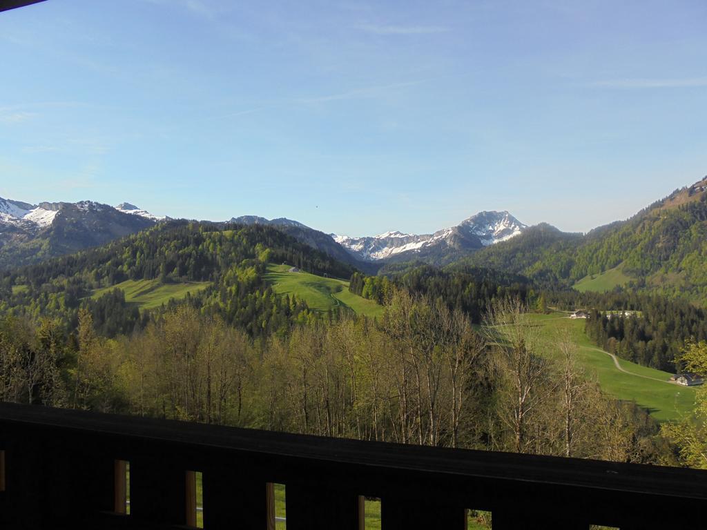 Ferienhaus Nussbaumer Daire Sibratsgfäll Oda fotoğraf