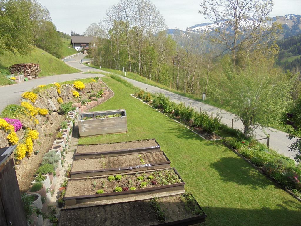 Ferienhaus Nussbaumer Daire Sibratsgfäll Oda fotoğraf